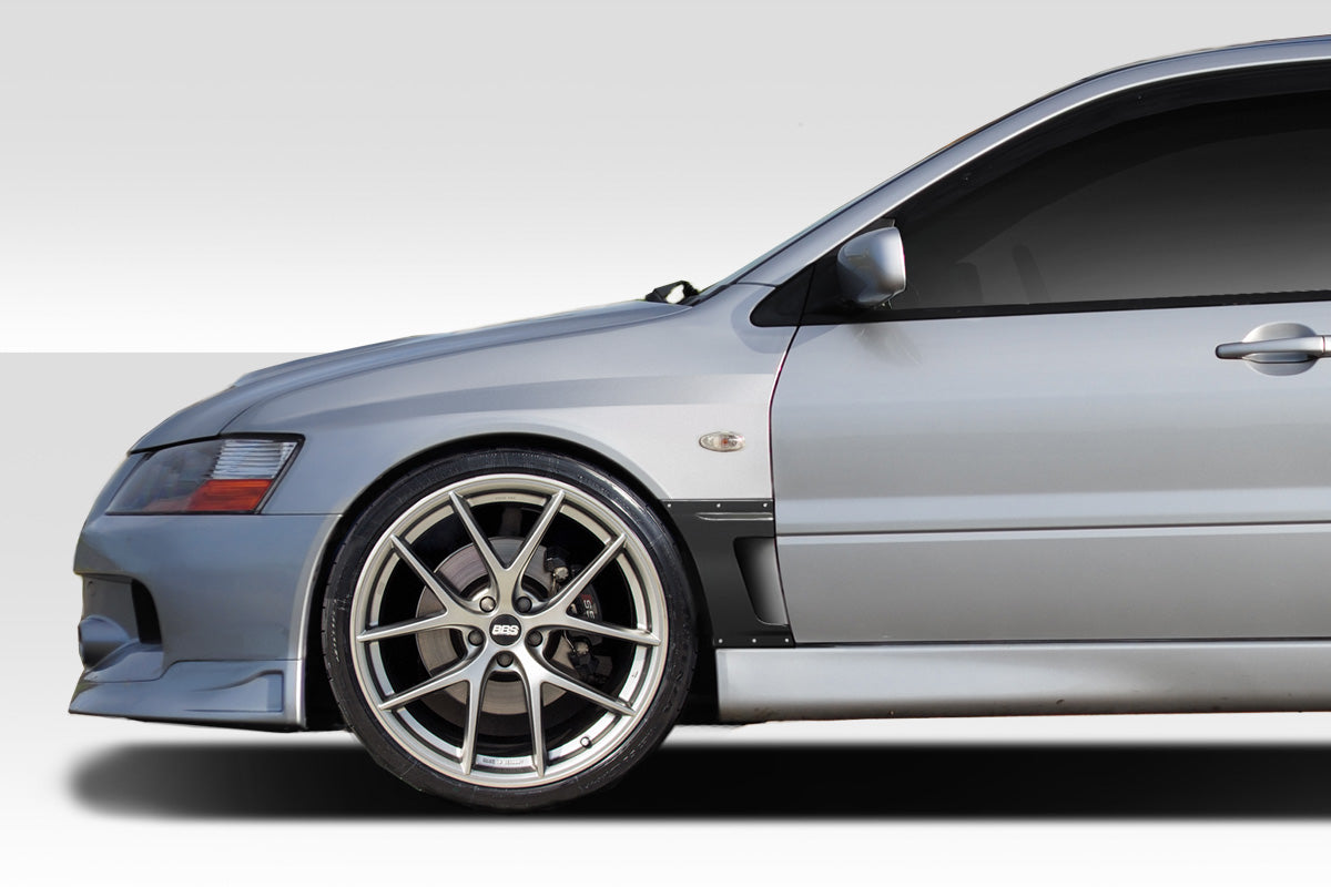 2003-2007 Mitsubishi Lancer Evolution 8 9 Duraflex VR-S Front Fenders - 4 Piece