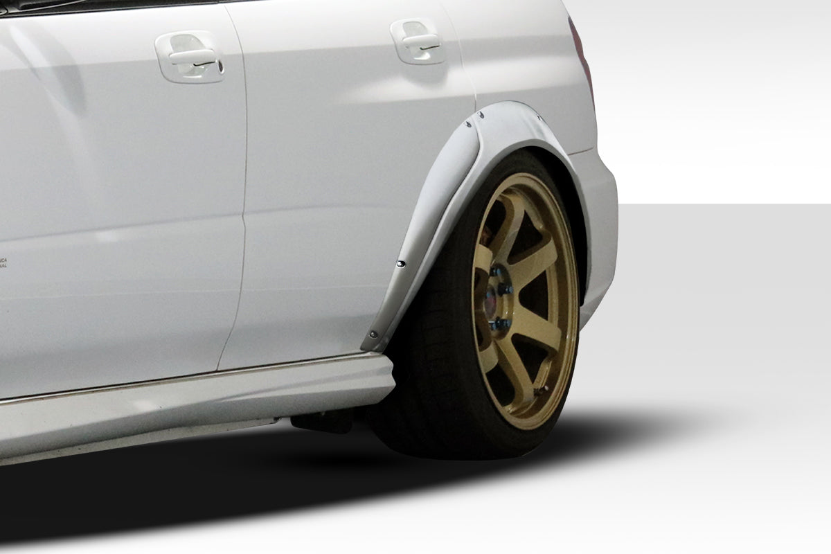 2004-2007 Subaru Impreza WRX STI Duraflex Rally Rear Fender Flares - 4 Piece