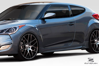 2012-2017 Hyundai Veloster Duraflex N Design Side Skirts - 2 Piece