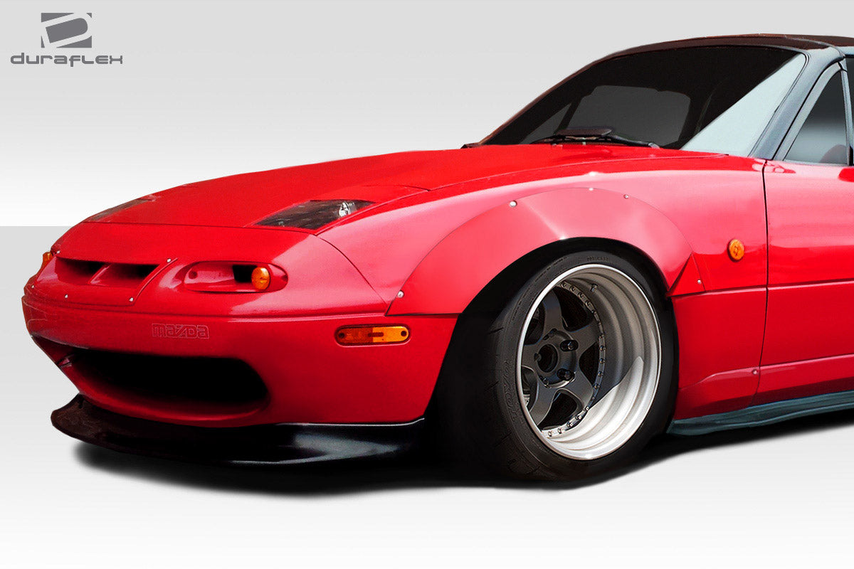 1990-1997 Mazda Miata Duraflex Circuit Front Fender Flares (+35mm) - 2 Piece