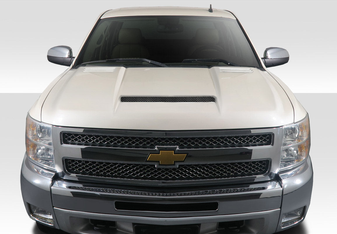 2007-2013 Chevrolet Silverado Duraflex RK-S Ram Air Hood - 1 Piece