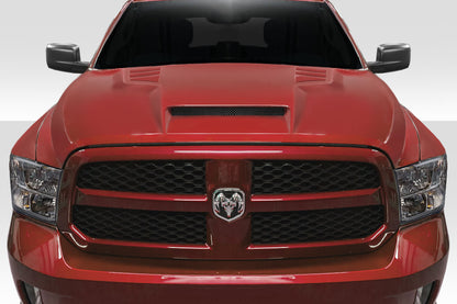 2009-2018 Dodge Ram 1500 Duraflex RK-S Ram Air Hood - 1 Piece