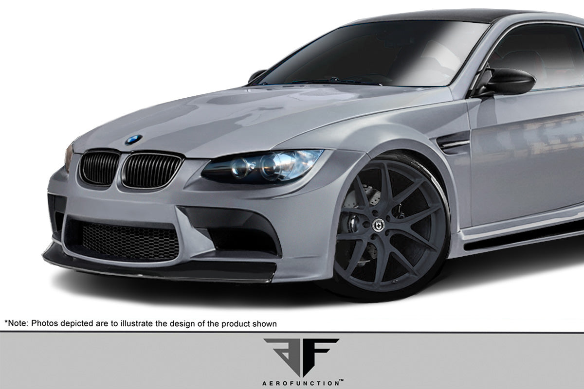 2008-2013 BMW M3 E92 2DR Coupe AF-5 Wide Body Front Bumper ( GFK ) - 1 Piece