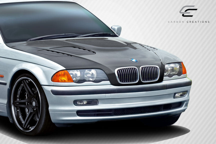 1999-2001 BMW 3 Series E46 4DR Carbon Creations DriTech GTR Hood - 1 Piece