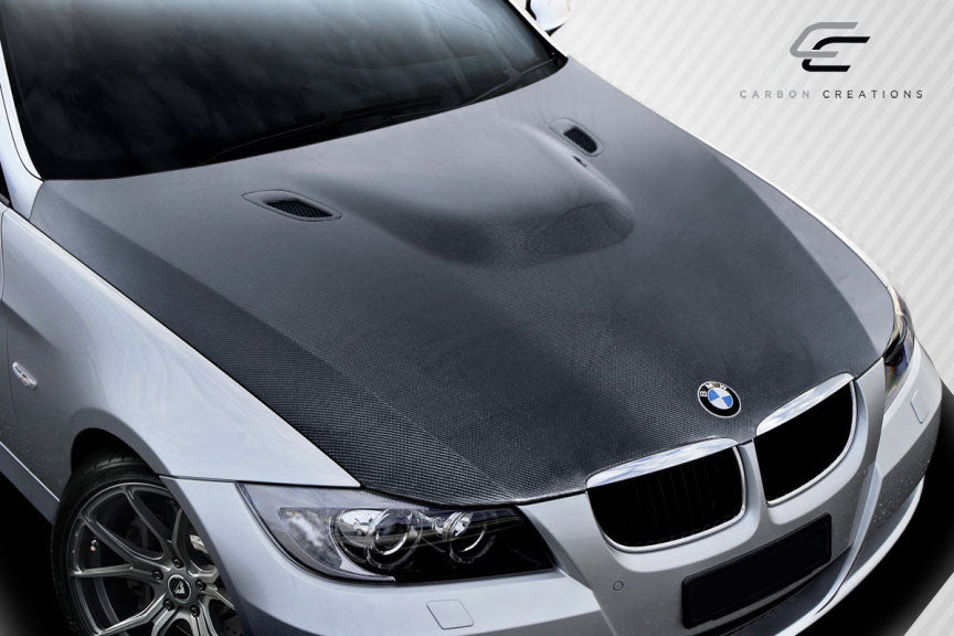 2006-2008 BMW 3 Series E90 4DR Carbon Creations DriTech M3 Look Hood - 1 Piece