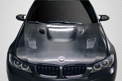 2009-2011 BMW 3 Series E90 4DR Carbon Creations DriTech AF1 Hood - 1 Piece