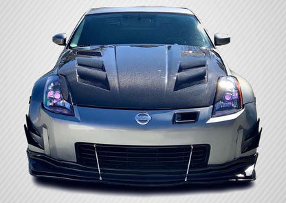 2003-2006 Nissan 350Z Z33 Carbon Creations DriTech AM-S Hood - 1 Piece