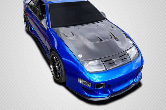 1990-1996 Nissan 300ZX Z32 Carbon Creations DriTech Type B Hood - 1 Piece