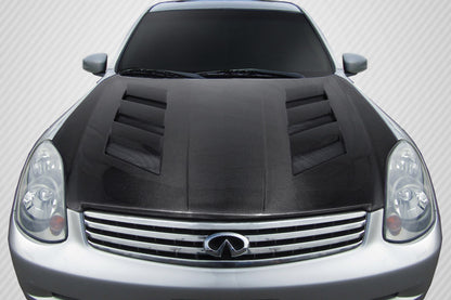 2003-2004 Infiniti G Sedan G35 Carbon Creations DriTech AM-S Hood - 1 Piece