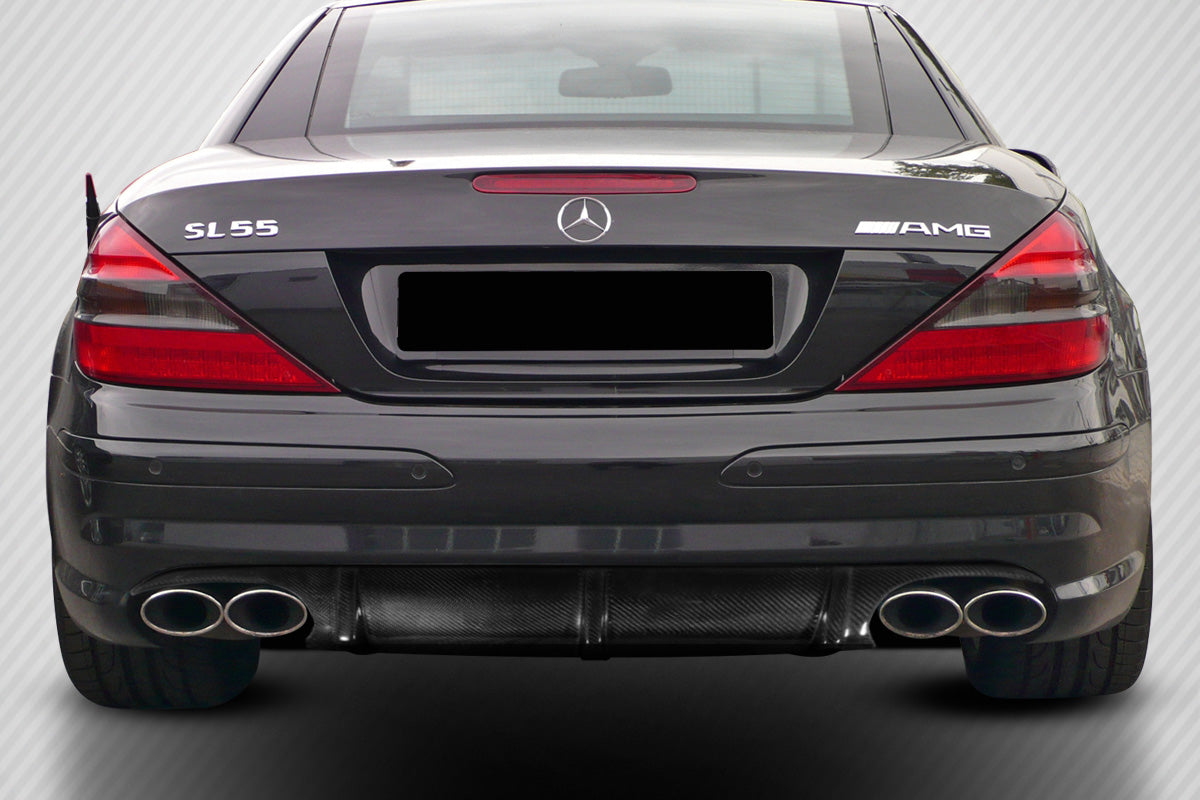 2003-2006 Mercedes SL55 R230 Carbon Creations L Sport Rear Diffuser - 1 Piece