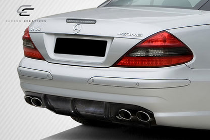 2003-2006 Mercedes SL55 R230 Carbon Creations L Sport Rear Diffuser - 1 Piece