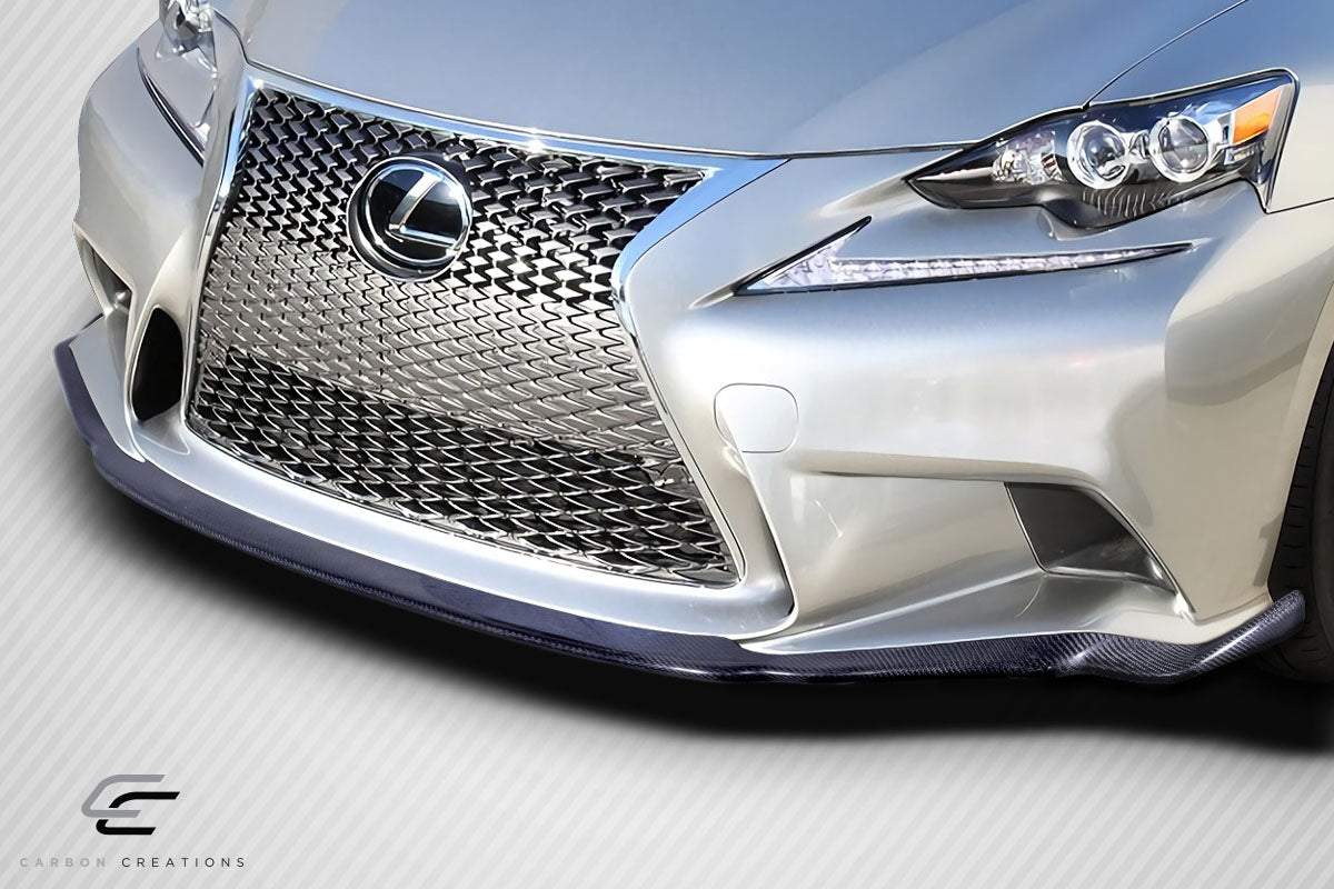 2014-2016 Lexus IS Series IS350 IS250 Carbon Creations AM Design Front Lip Spoiler - 1 Piece ( F Sport Models only)