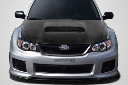 2008-2011 Subaru Impreza 2008-2014 WRX STI Carbon Creations Dritech STI Look Hood - 1 Piece