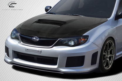 2008-2011 Subaru Impreza 2008-2014 WRX STI Carbon Creations Dritech STI Look Hood - 1 Piece