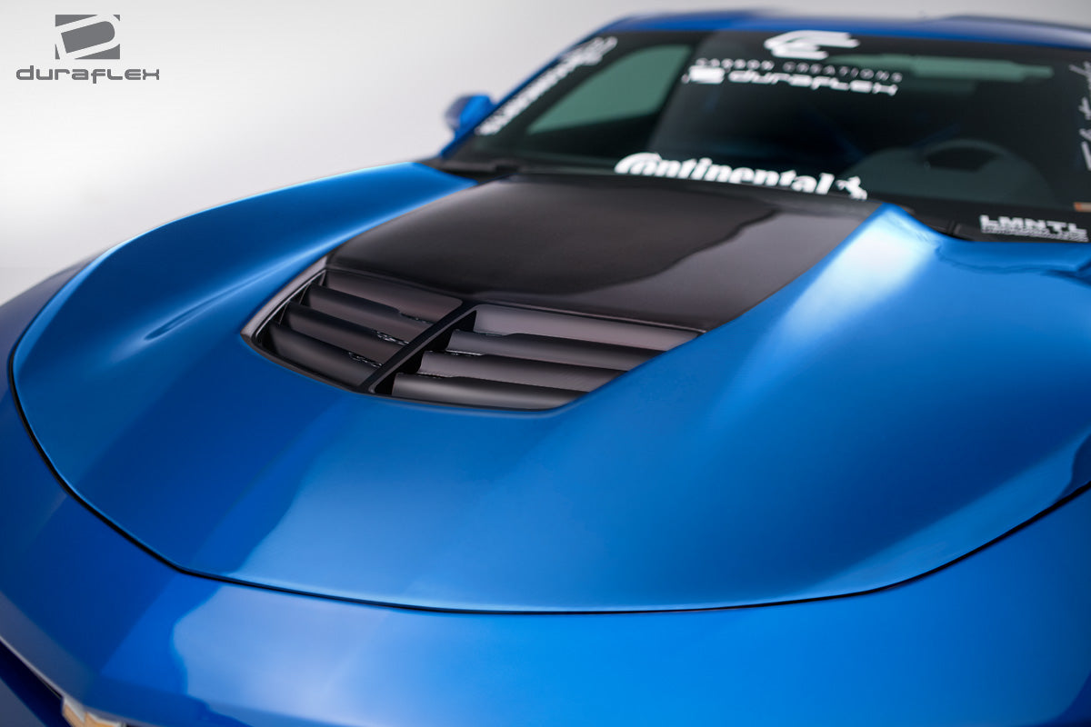 2016-2023 Chevrolet Camaro Duraflex Grid Hood - 1 Piece