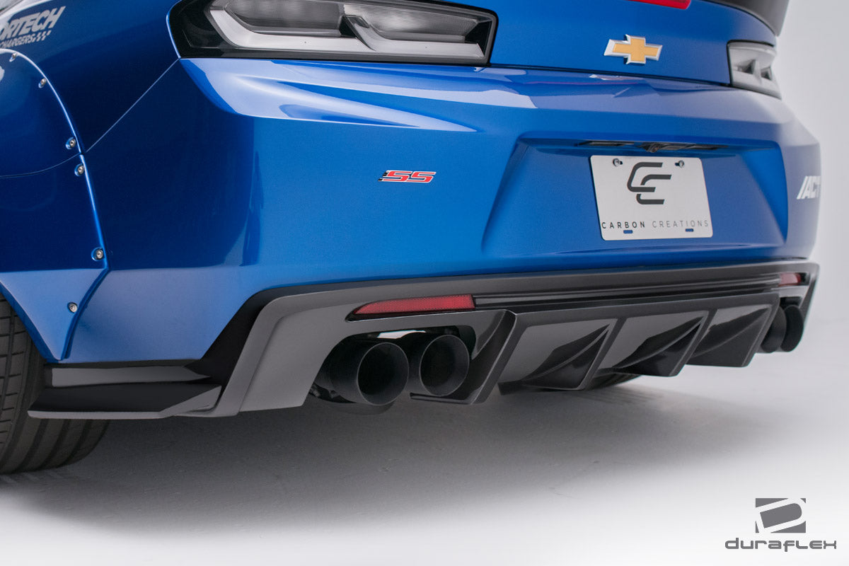 2016-2018 Chevrolet Camaro Duraflex Grid Rear Diffuser - 1 Piece