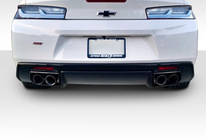 2016-2018 Chevrolet Camaro Duraflex GM-X Rear Diffuser - 1 Piece ( Quad exhaust version)