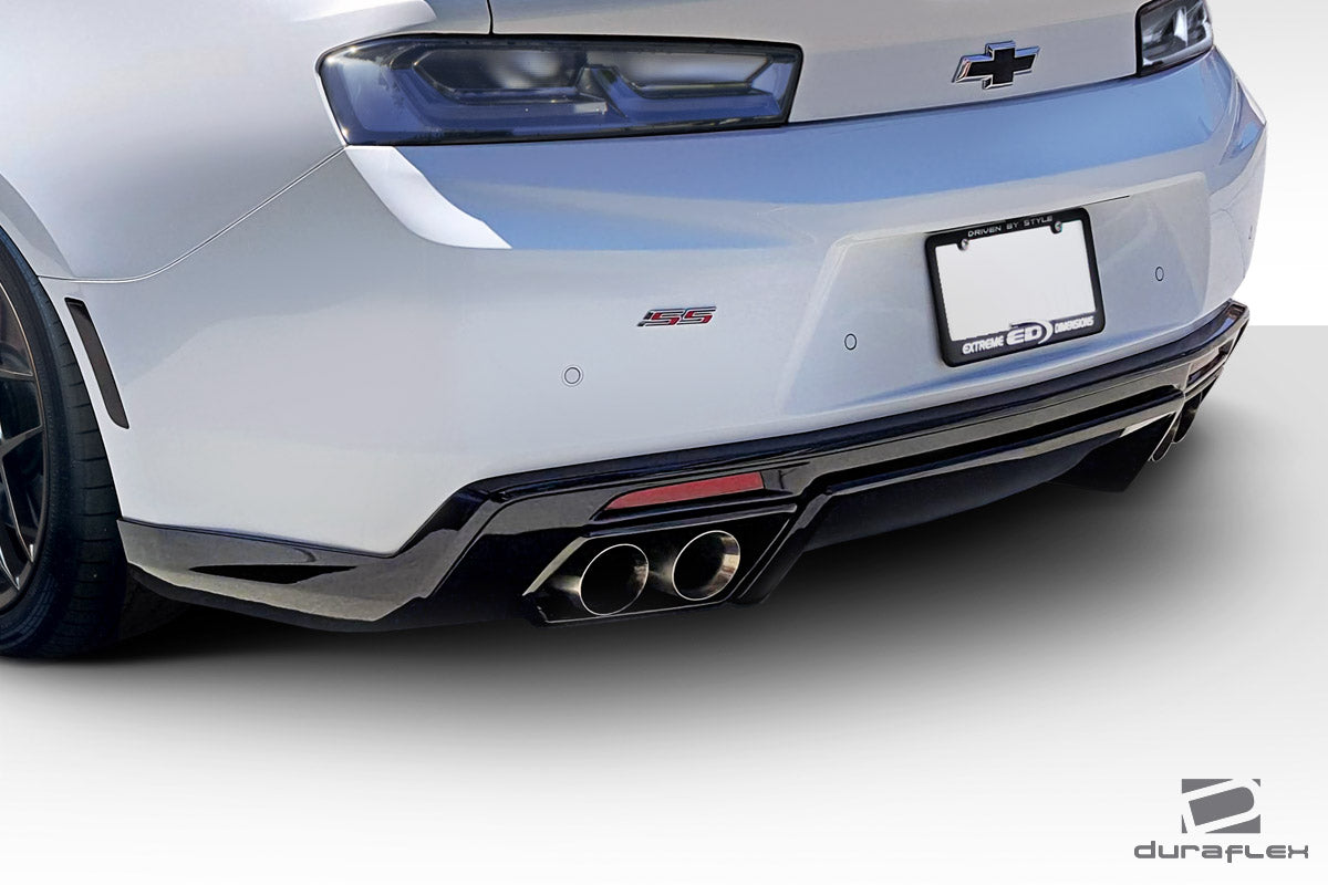 2016-2018 Chevrolet Camaro Duraflex GM-X Rear Diffuser - 1 Piece ( Quad exhaust version)