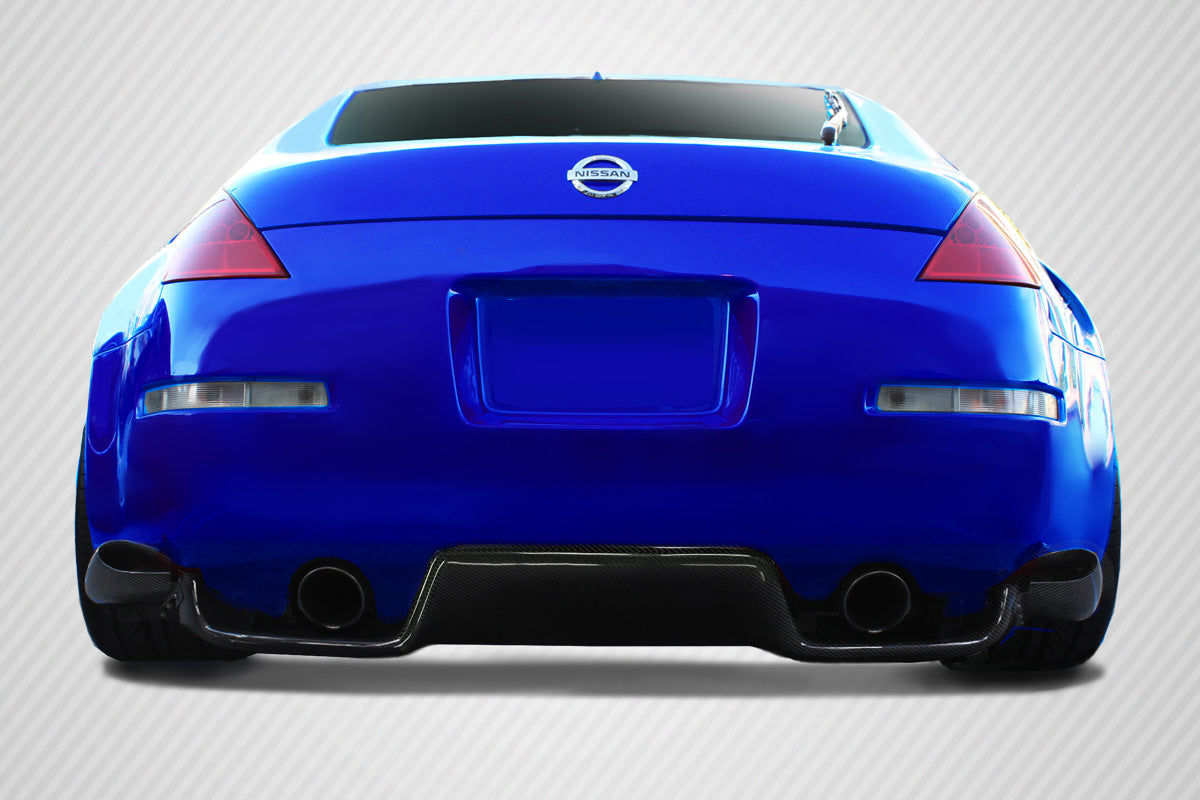 2003-2008 Nissan 350Z Z33 / Infiniti G35 Coupe Carbon Creations TS-1 Rear Diffuser - 6 Piece