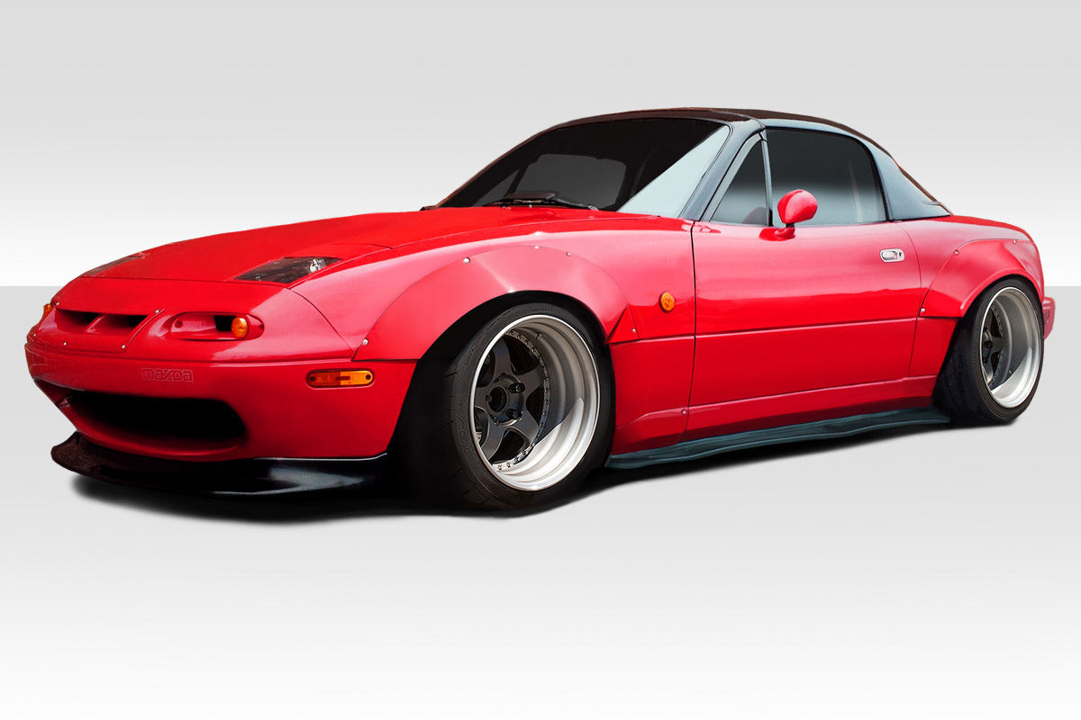 1990-1997 Mazda Miata Duraflex Circuit Fender Flares Kit - 4 Piece