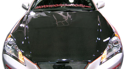 2010-2012 Hyundai Genesis Coupe 2DR Carbon Creations DriTech OEM Look Hood - 1 Piece