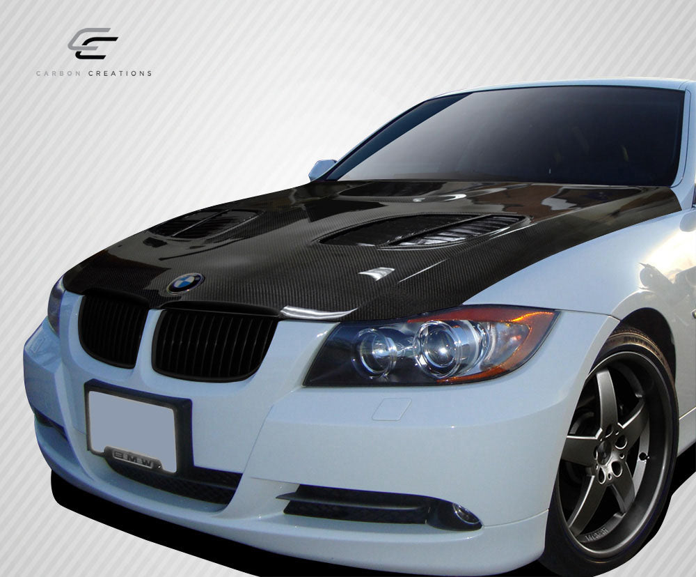 2006-2008 BMW 3 Series E90 4DR Carbon Creations DriTech GTR 2 Hood - 1 Piece