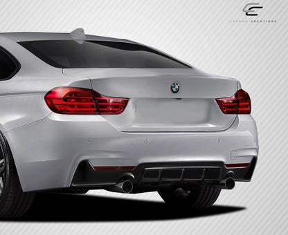 2014-2020 BMW 4 Series F32 Carbon Creations DriTech M Performance Look Rear Diffuser - 1 Piece (S)