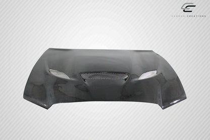 2011-2014 Dodge Charger Carbon Creations DriTech Hellcat Look Hood - 1 Piece