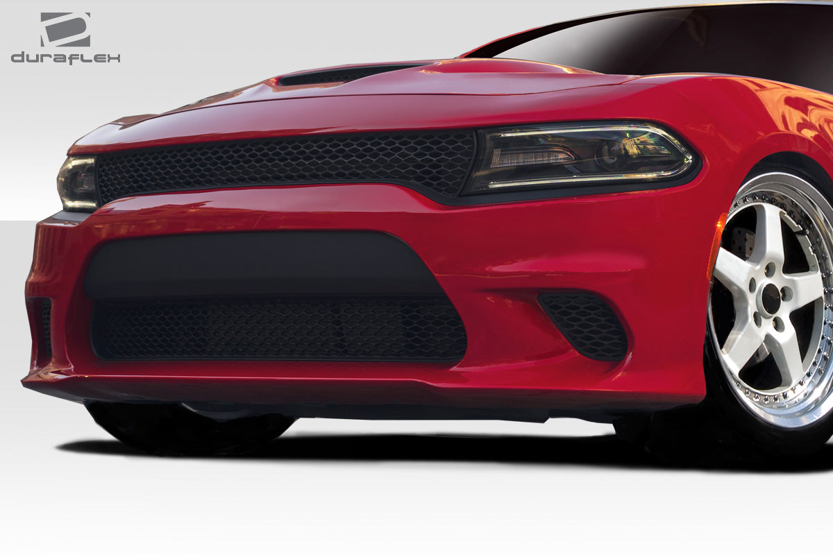 2015-2023 Dodge Charger Duraflex Hellcat Look Front Bumper - 1 Piece