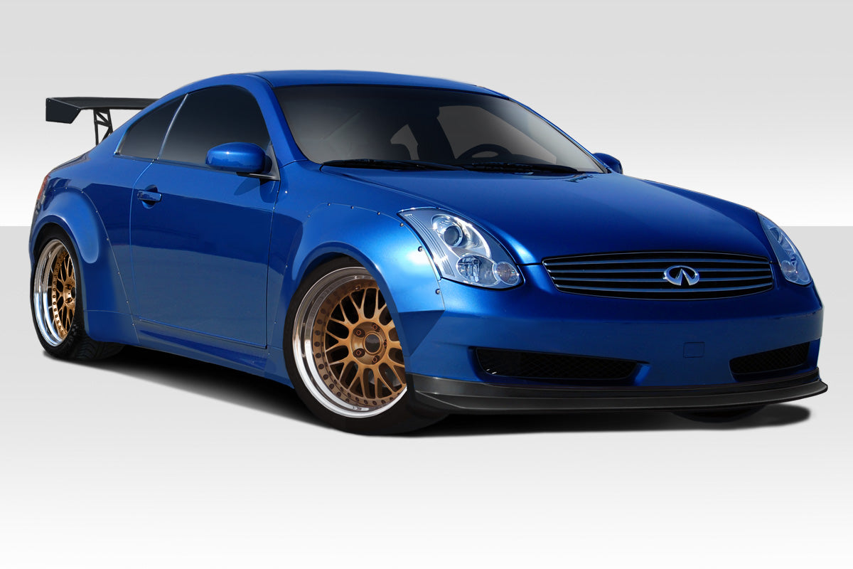 2003-2007 Infiniti G Coupe G35 Duraflex Circuit 75mm Fender Flares Kit (Sport version)- 8 Piece