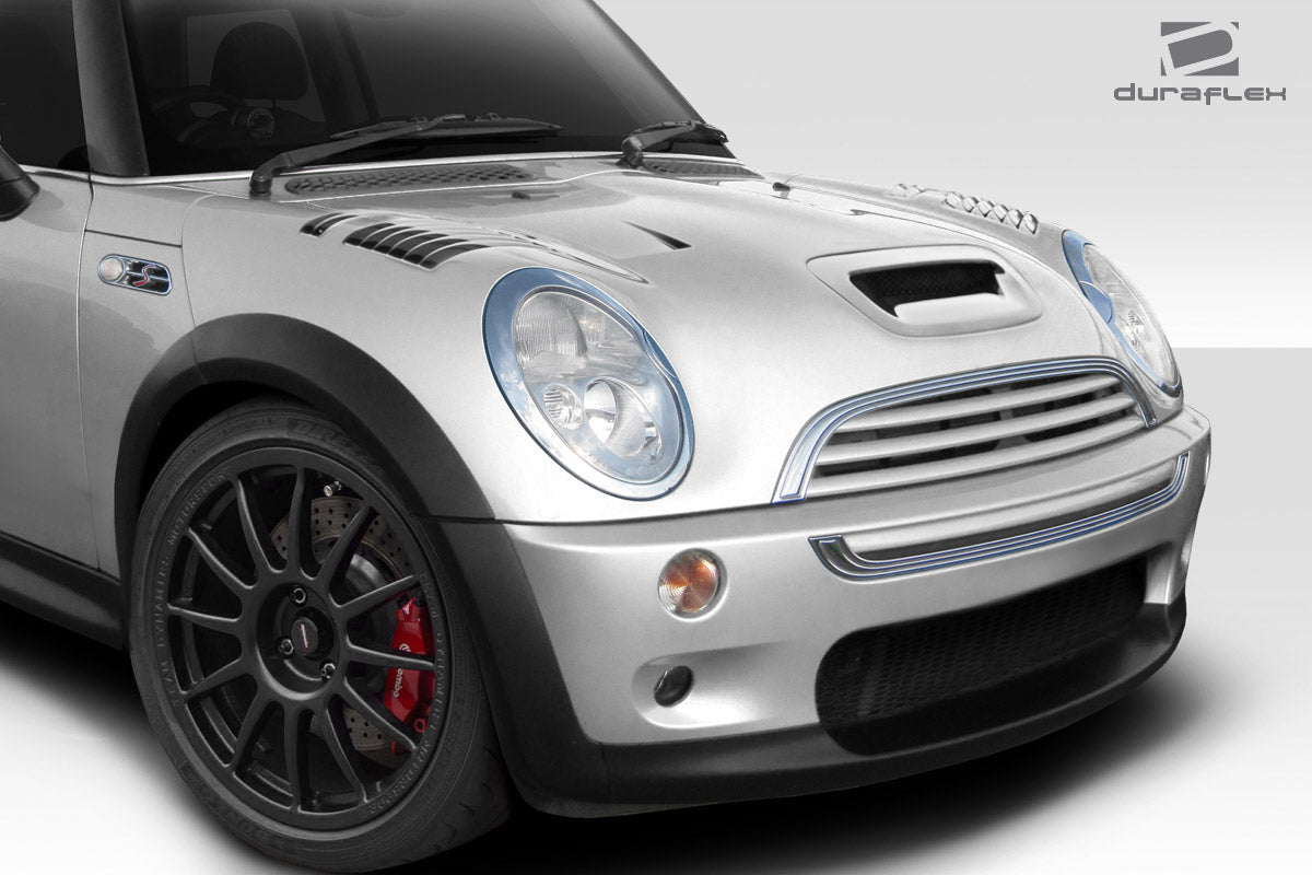 2002-2006 Mini Cooper / Cooper S R50 R53 2005-2008 Cooper convertible R52 Duraflex Racer Hood - 1 Piece