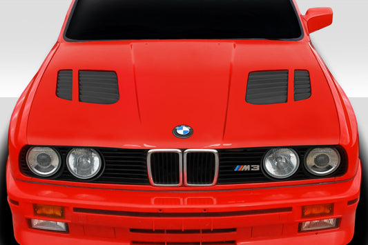 1984-1991 BMW 3 Series E30 Duraflex GTR Hood - 1 Piece