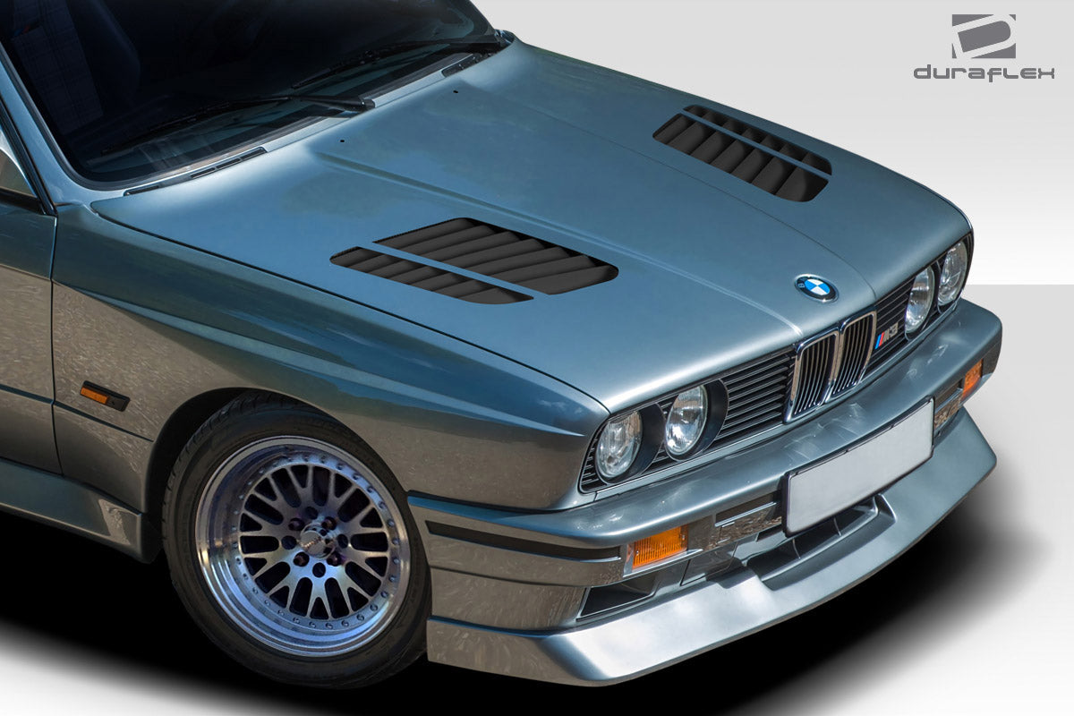 1984-1991 BMW 3 Series E30 Duraflex GTR Hood - 1 Piece