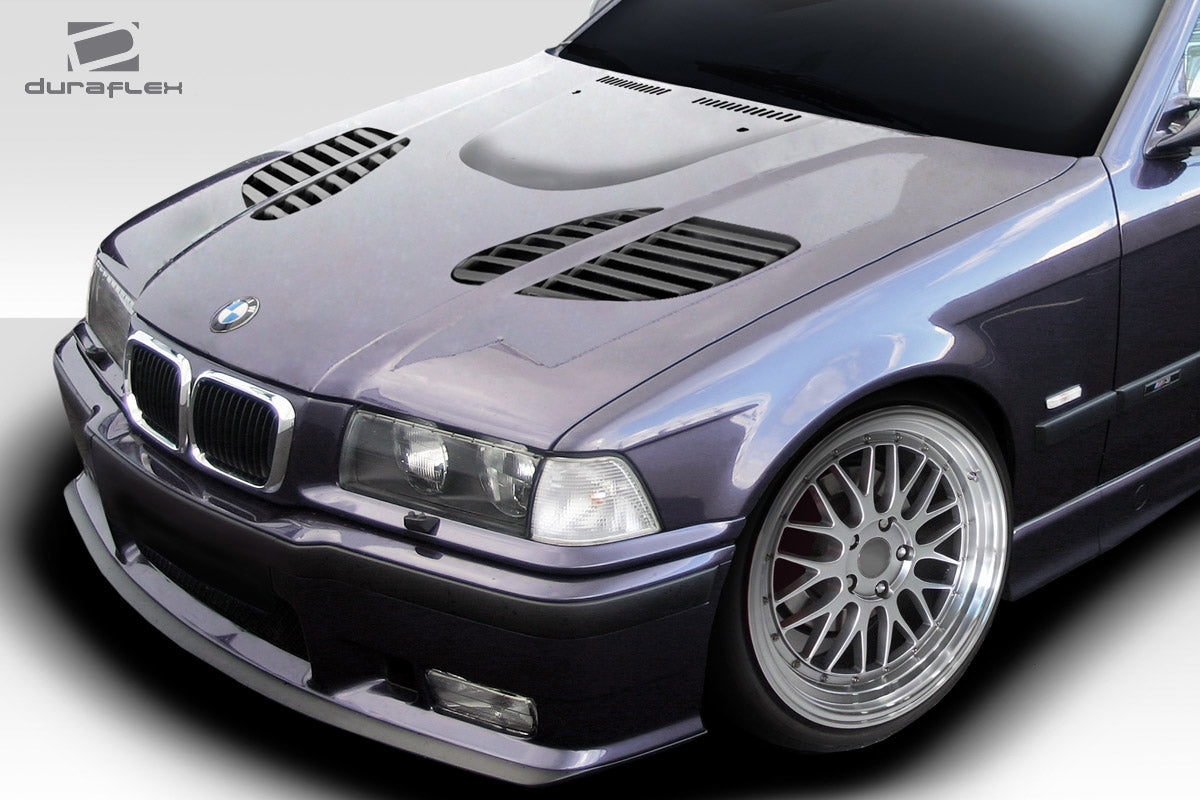 1992-1998 BMW 3 Series M3 E36 4DR Duraflex GTR Hood - 1 Piece