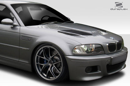 2001-2006 BMW M3 E46 2DR Duraflex GTR Hood - 1 Piece