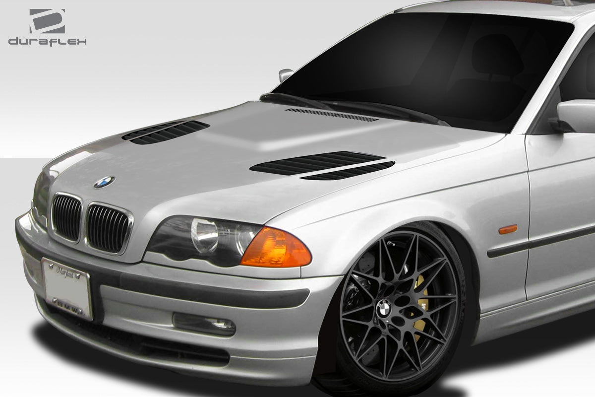 1999-2001 BMW 3 Series E46 4DR Duraflex GTR Hood - 1 Piece