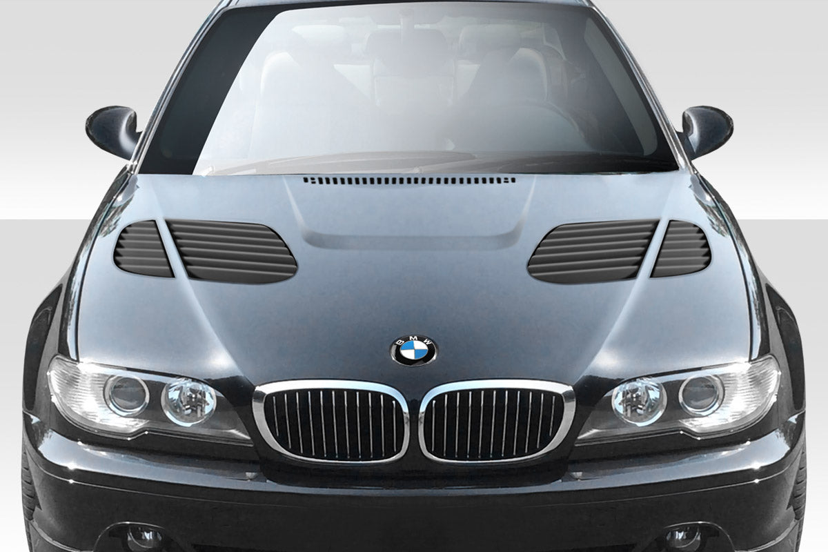 2004-2006 BMW 3 Series E46 2DR Duraflex GTR Hood - 1 Piece