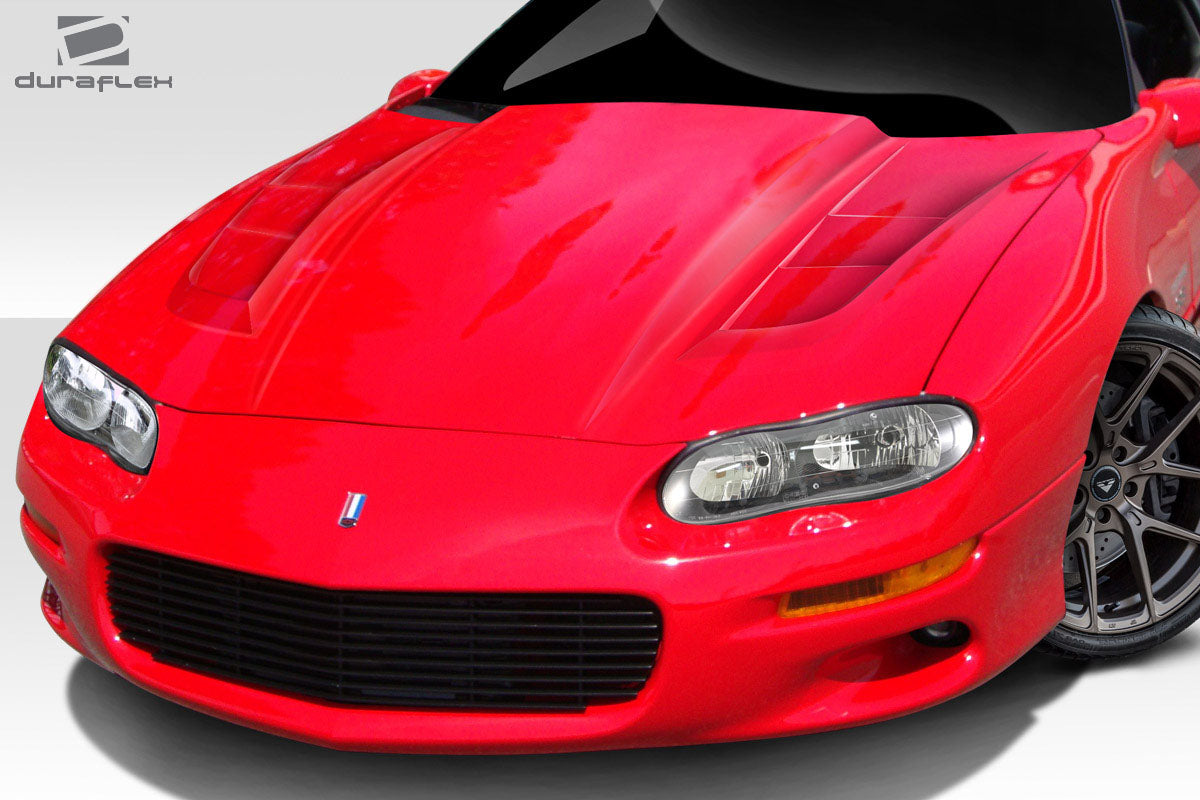 1998-2002 Chevrolet Camaro Duraflex H Design Hood - 1 Piece