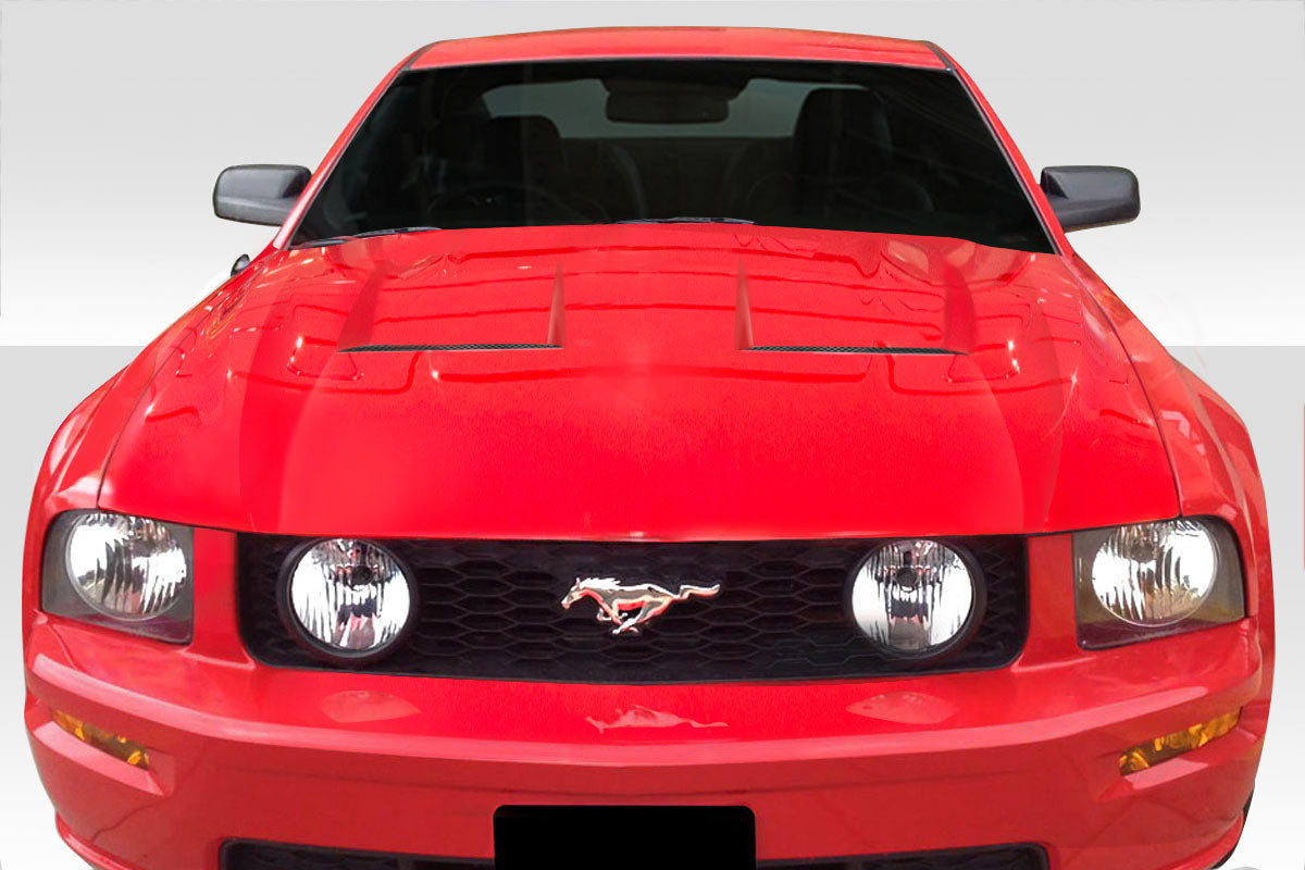 2005-2009 Ford Mustang Duraflex CVX Hood - 1 Piece