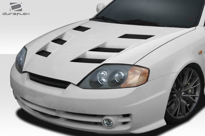 2003-2006 Hyundai Tiburon Duraflex AM-S Hood - 1 Piece