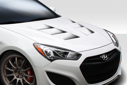 2013-2016 Hyundai Genesis Coupe 2DR Duraflex TS-1 Hood - 1 Piece