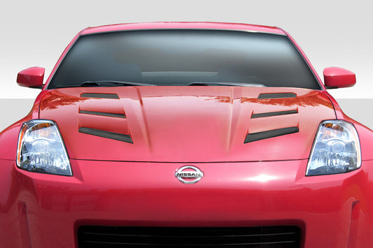 2003-2006 Nissan 350Z Z33 Duraflex AM-S Hood - 1 Piece