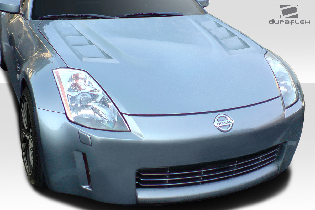 2007-2008 Nissan 350Z Z33 Duraflex TS-3 Hood - 1 Piece