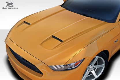 2015-2017 Ford Mustang Duraflex MK7 Look Hood - 1 Piece