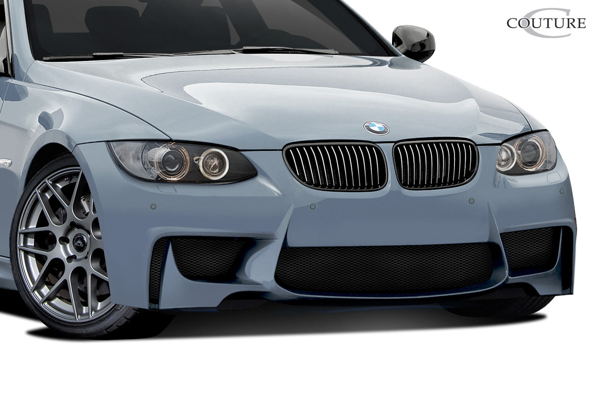 2007-2010 BMW 3 Series E92 2dr E93 Convertible Couture Polyurethane 1M Look Front Bumper Cover - 1 Piece