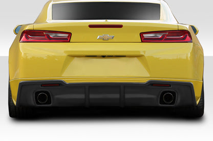 2016-2018 Chevrolet Camaro (Dual Exhaust) Duraflex Racer Rear Lip - 1 Piece