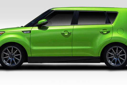 2015-2016 Kia Soul Duraflex Racer Side Skirts - 2 Piece