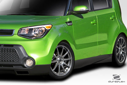 2015-2016 Kia Soul Duraflex Racer Side Skirts - 2 Piece