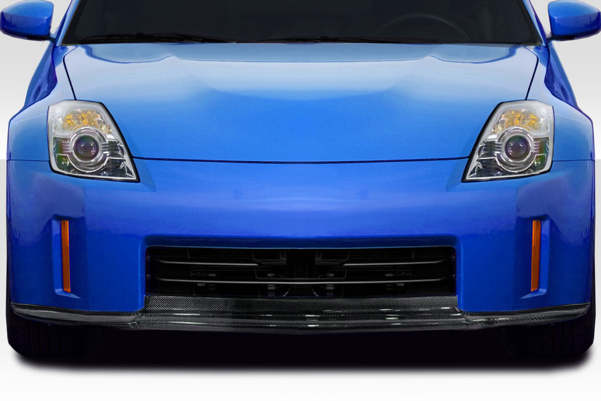 2006-2008 Nissan 350Z Z33 Carbon Creations MZ Front Lip Spoiler - 1 Piece