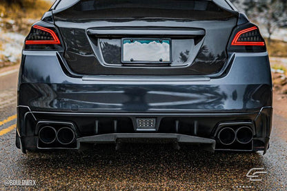 2015-2021 Subaru WRX STI Carbon Creations VRS Rear Diffuser - 3 Piece